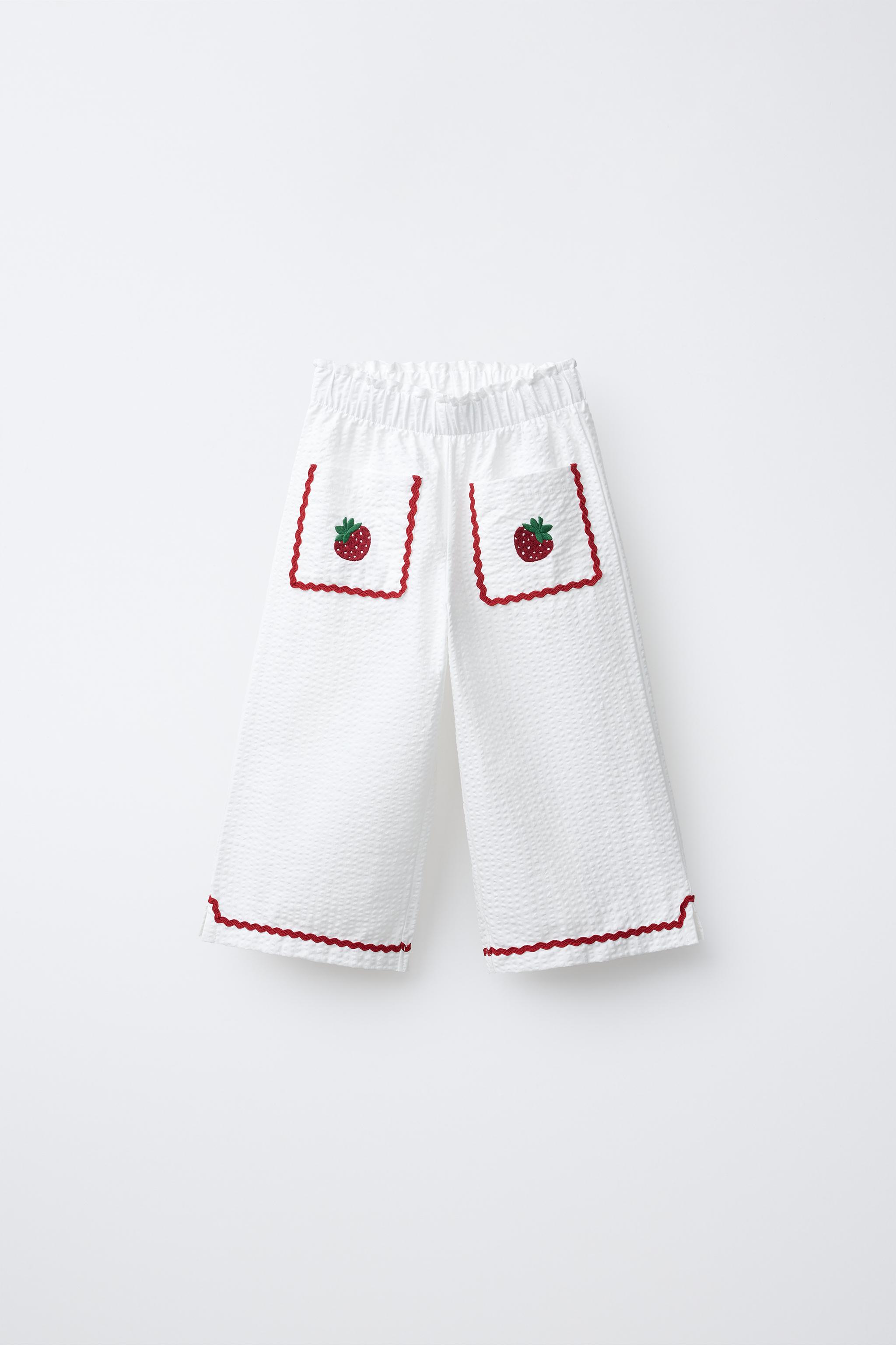 PANTALON JUPE-CULOTTE TEXTURÉ ONDULINE CONTRASTE